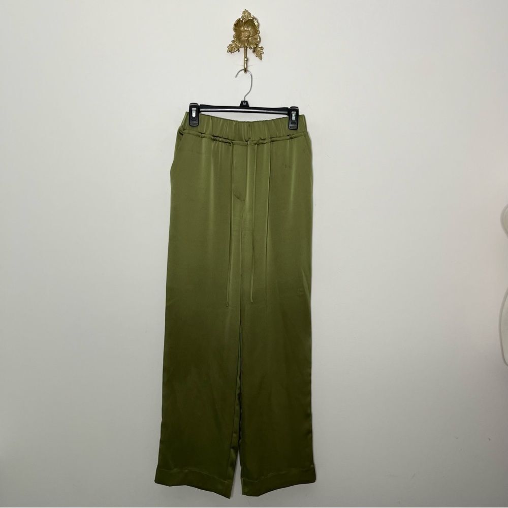 Song Of Style Silky Green Pajama Style Pant XS